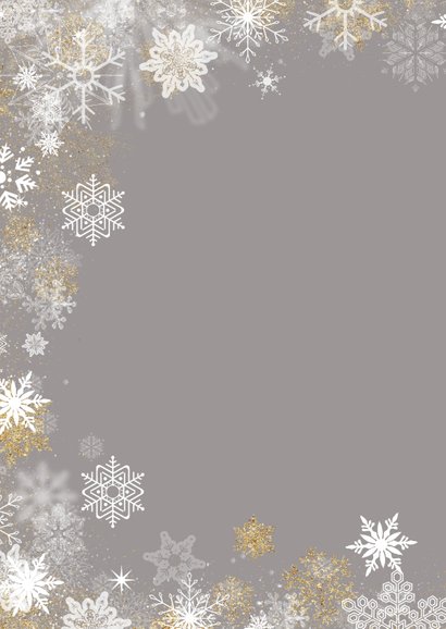 Kerstkaart winterse rand 2