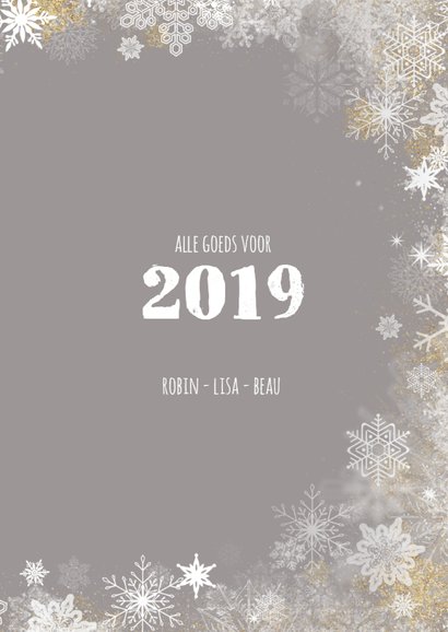 Kerstkaart winterse rand 3