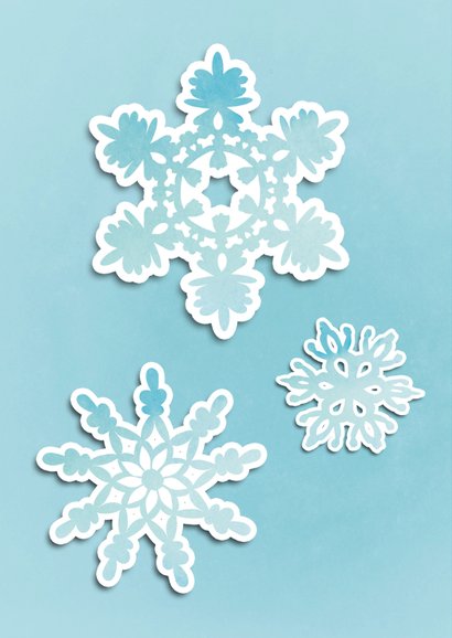 Kerstkaart winterse warmte - SG 2