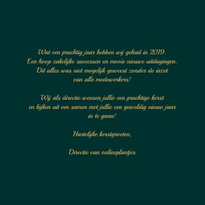 Kerstkaart | Wish you a wonderful Christmas 3