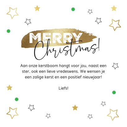 Kerstkaart wishing white christmas or red 3
