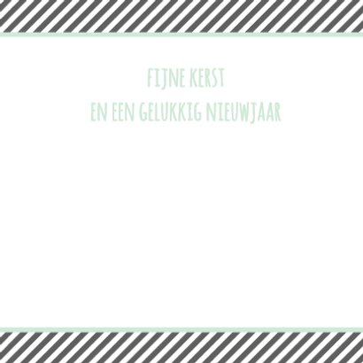 Kerstkaart X-Mas 3