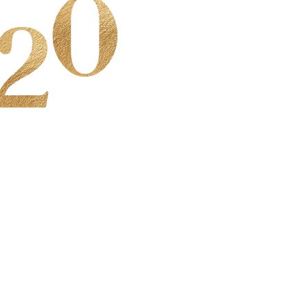 Kerstkaart zakelijk met 2027 in goud en kerstboom 2
