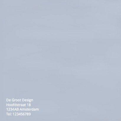 Kerstkaart Zakelijk Vakjes Grijs 3