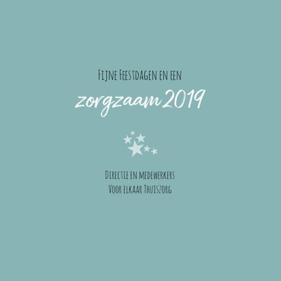 kerstkaart zakelijk zorg handen 3