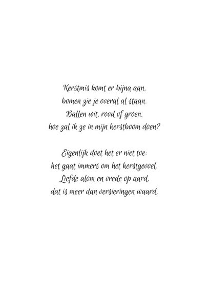 Kerstkaart zakelijke met fotocollage en goudlook letters 2