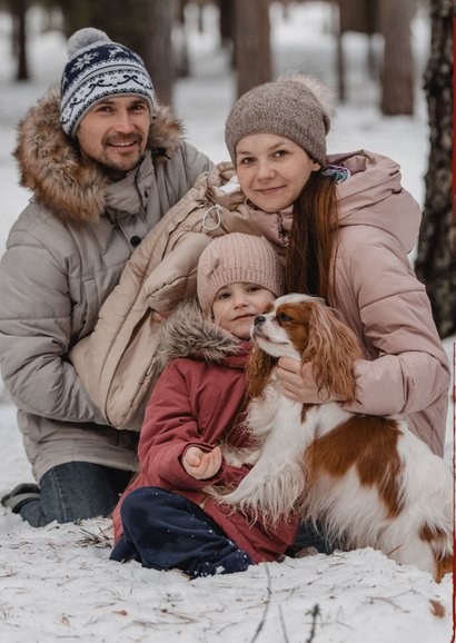 Kerstkaarten met foto en gouden merry christmas klassiek 2
