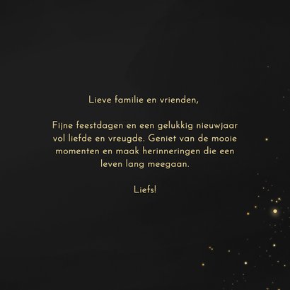 Kerstkaartje fotocollage sprankelend fijne feestdagen 3