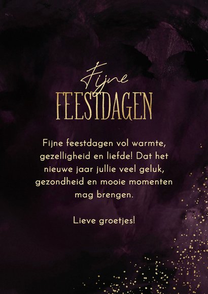 Kerstkaartje fotocollage zes kerstballen met foto 3