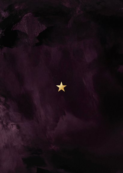 Kerstkaartje fotocollage zes kerstballen met foto Achterkant