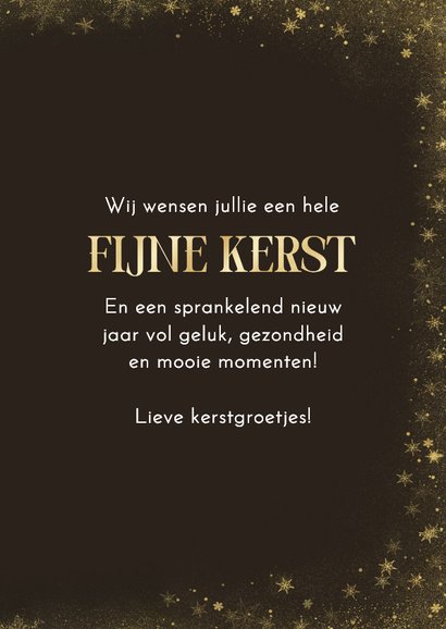Kerstkaartje grote foto hond kat sfeervol fijne kerst 3