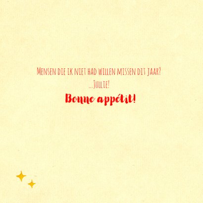 Kerstmenu foto kaartjes 2