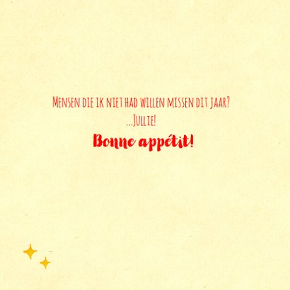 Kerstmenu foto kaartjes 2