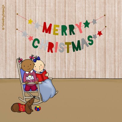 Kerstmis Knus bij de open haard 2