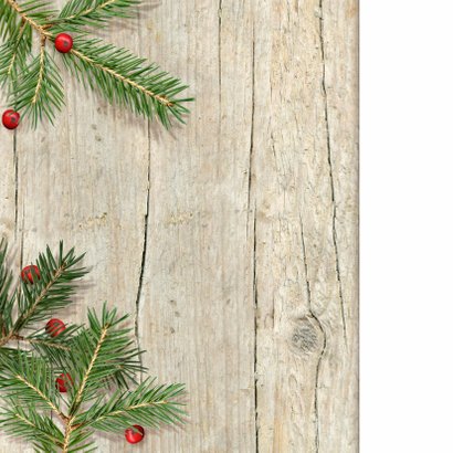 Kerstsfeer logo zakelijk kersttakken 2