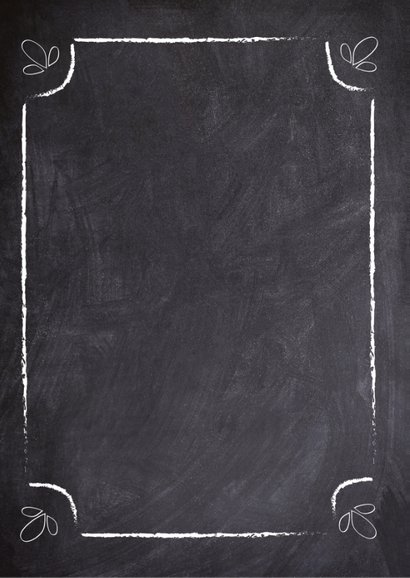 Kerstverhuizing krijtbord 2