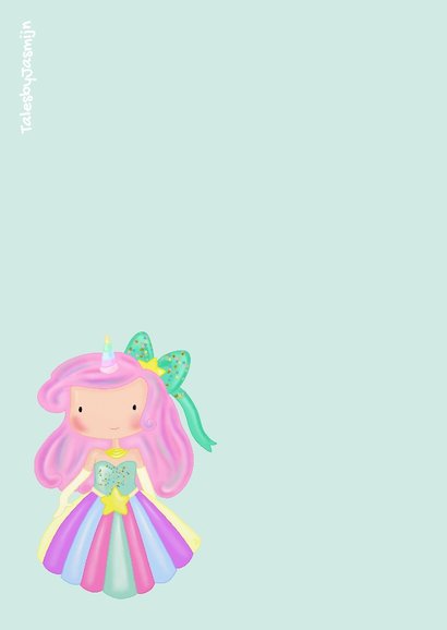 Kinderfeest Prinses Unicorn 2