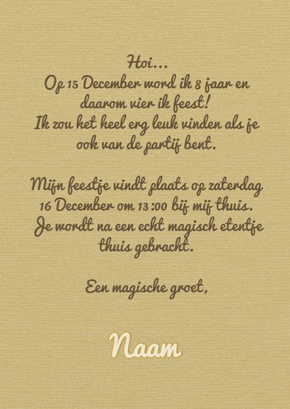 Kinderfeest Tovenaartje 3