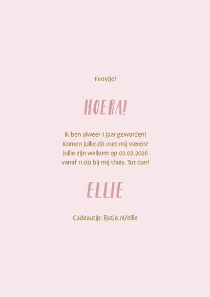 Kinderfeestje 12 maanden fotocollage 3