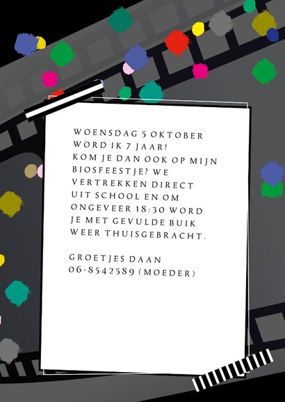 Kinderfeestje bios eigen foto 3