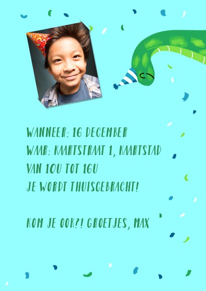 Kinderfeestje dino 3