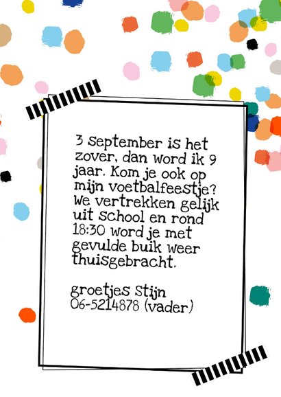 Kinderfeestje eigen thema en foto 3