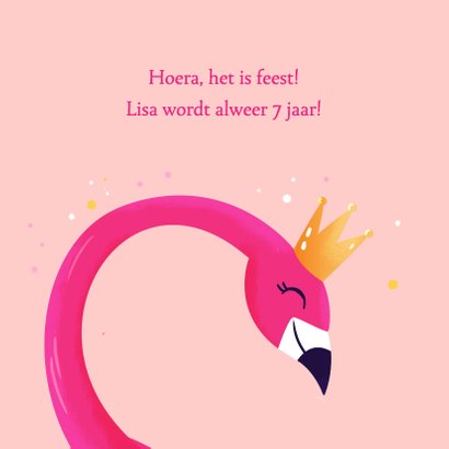 Kinderfeestje: Flamingo Feest 2