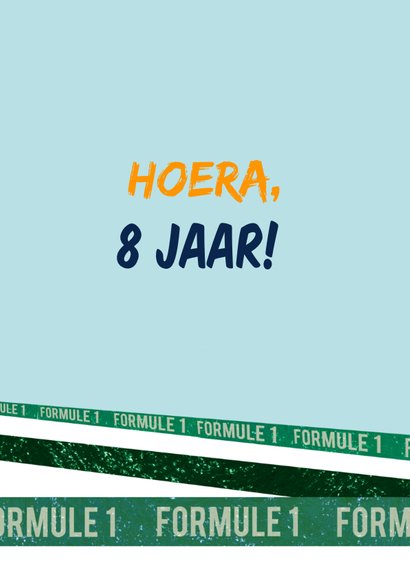 Kinderfeestje Formule 1 2