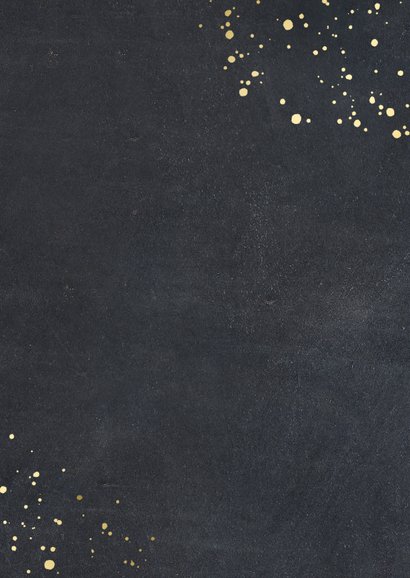 Kinderfeestje foto eerste verjaardag stijlvolle uitnodiging Achterkant