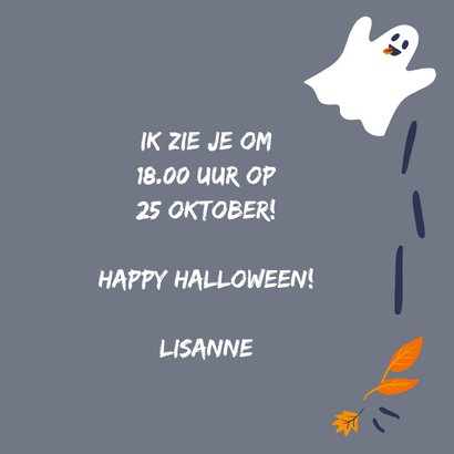 Kinderfeestje Halloween boo 3