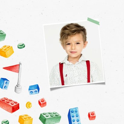 Kinderfeestje jongen lego hip creatief vrolijk 2
