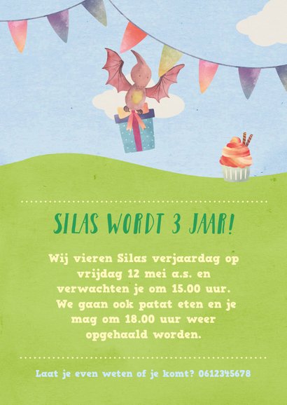 Kinderfeestje kleine dino's 3