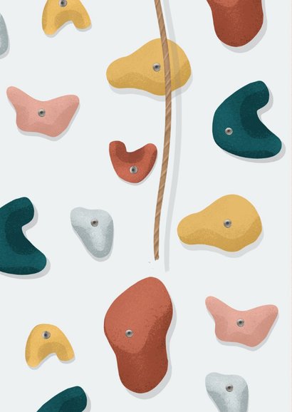 Kinderfeestje klimmen klimmuur illustratie foto indoor 2