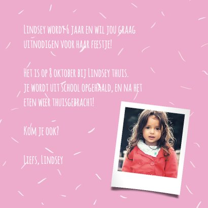 Kinderfeestje Knuffelkat met foto 3