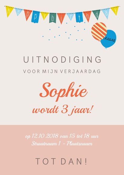 Kinderfeestje, op de eerste plaats 3