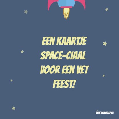 Kinderfeestje SPACE-ciaal feest! 2