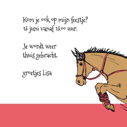 Kinderfeestje springend paard 3