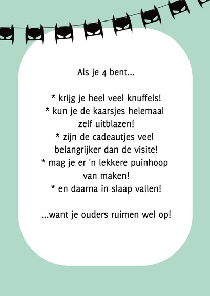 Kinderfeestje superheld 3