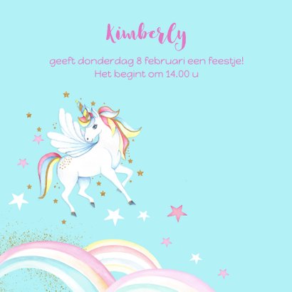 Kinderfeestje unicorn 2