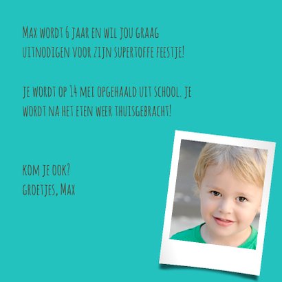 Kinderfeestje Vos met foto 3