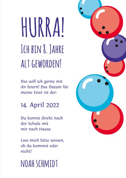 Kindergeburtstag Bowlingcenter Bensheim 3