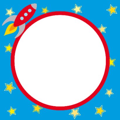 Kinderkaart Raket 2