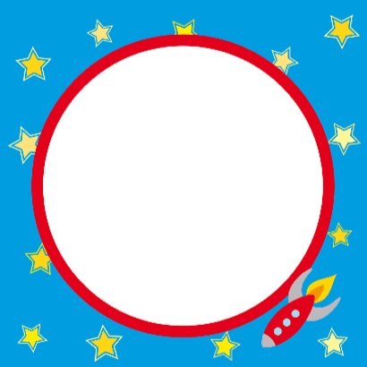 Kinderkaart Raket 3