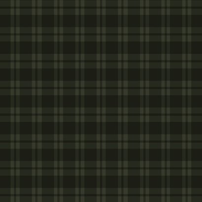 Klassiek kerstkaartje ruitjespatroon groen met foto Achterkant