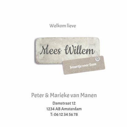 Klassiek ruitje en kraftpapier 3