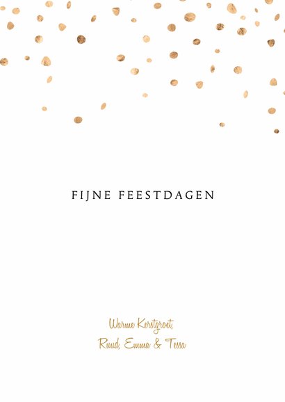 Klassieke foto kerstkaart zwart 3