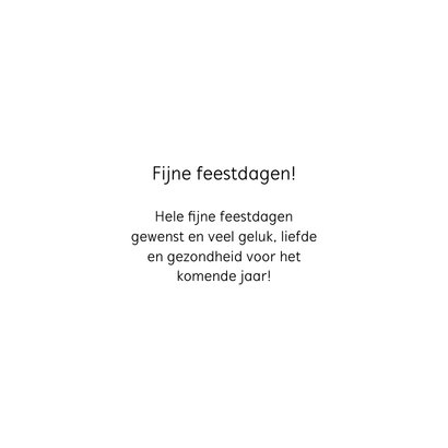 KNGF kerstkaart met hond en cadeautjes 3
