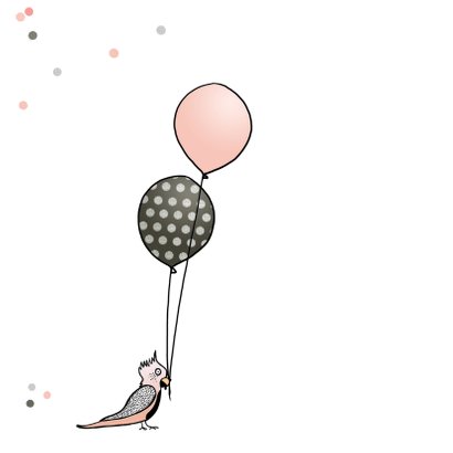 Kraamfeestje meisje ballon 2