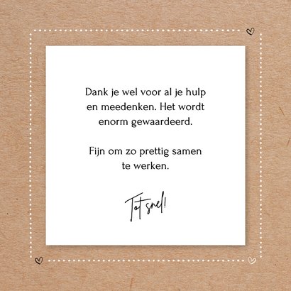 Kraftlook bedankkaart engels thank you handlettering 3