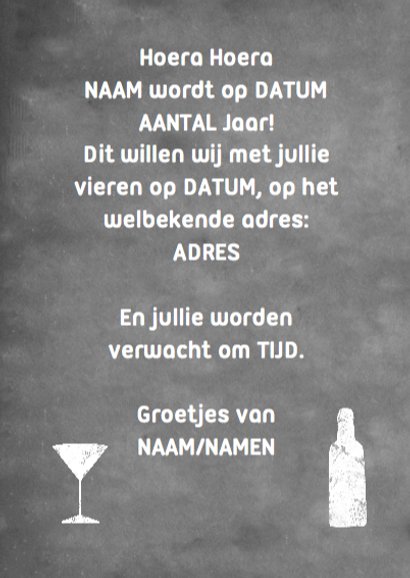 Krijtbord en wegwijzer e 3